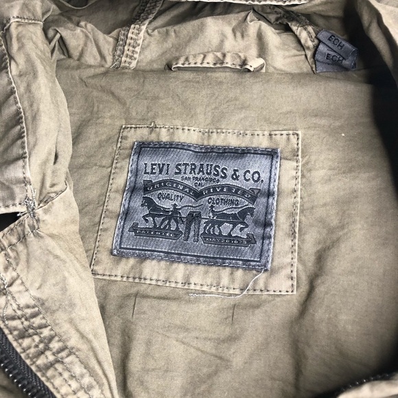 LEVI'S Utility Zip Front Jacket - Picture 4 of 7